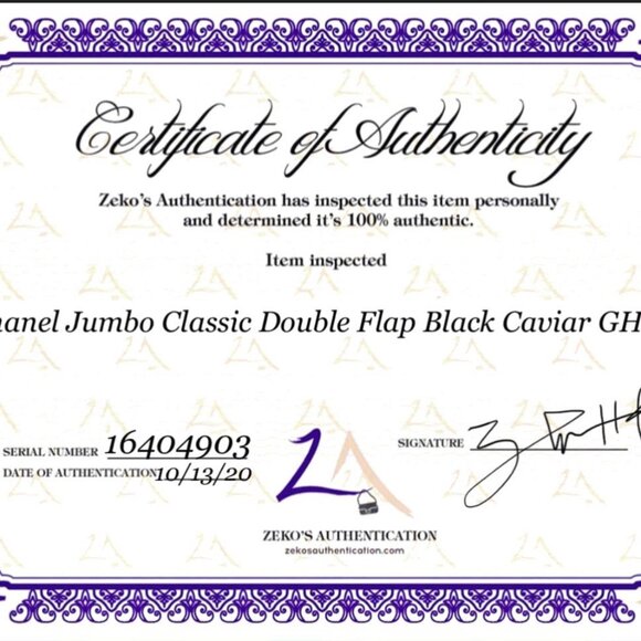 Chanel Jumbo Classic Double Flap (Black Caviar) - Picture 13 of 13